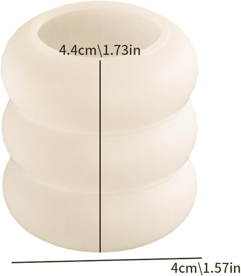 3 Pack round Cylinder Multiple Size Cylinder Candle & Resin Mold – Resin Casting