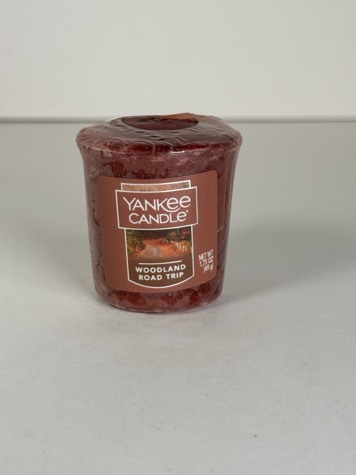 Yankee Candle Votive Woodland Road Trip 1.75 Oz HTF Discontinued New