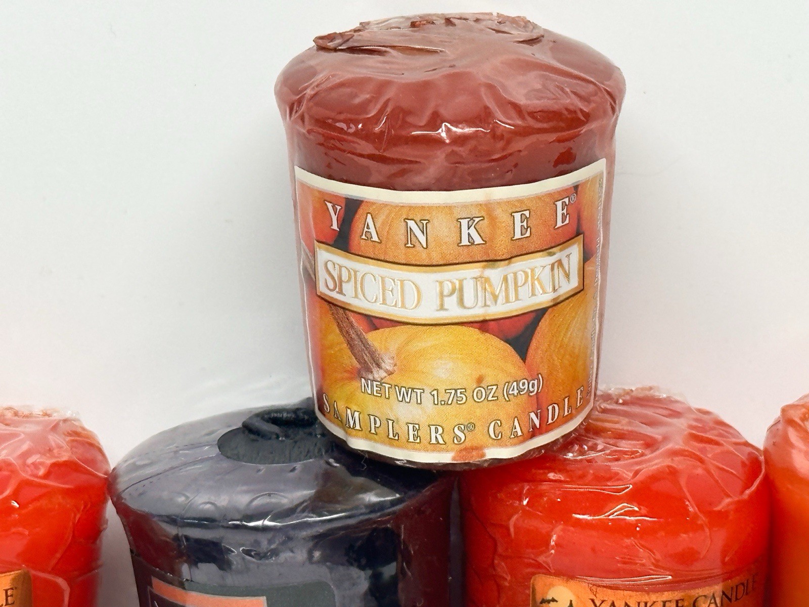 Yankee Candle Lot Fall Autumn Pumpkin Halloween Witches Brew Spice Candles