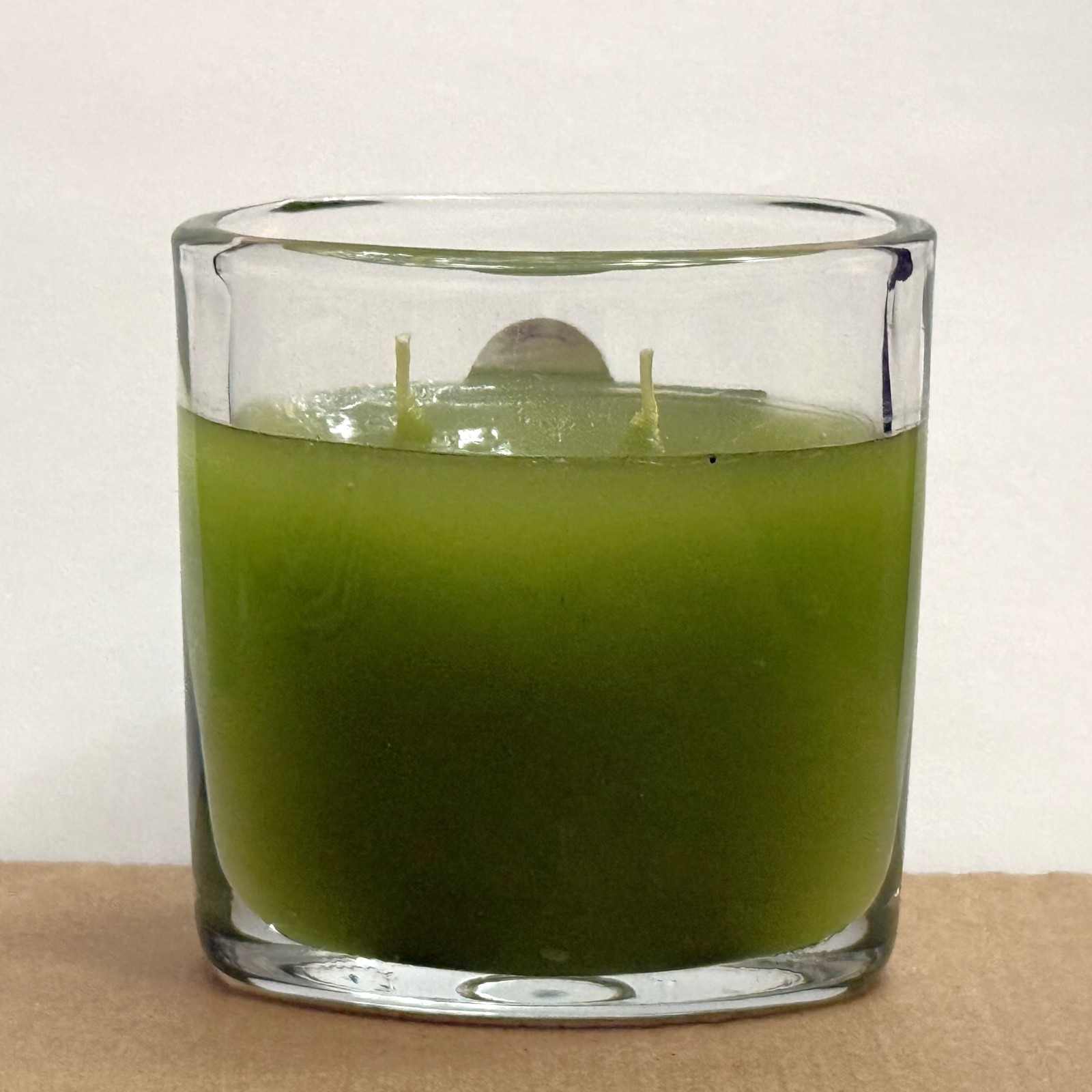 Colonial Candle LEMONGRASS & CILANTRO Candle 3.5 oz Oval Jar 2 Wick