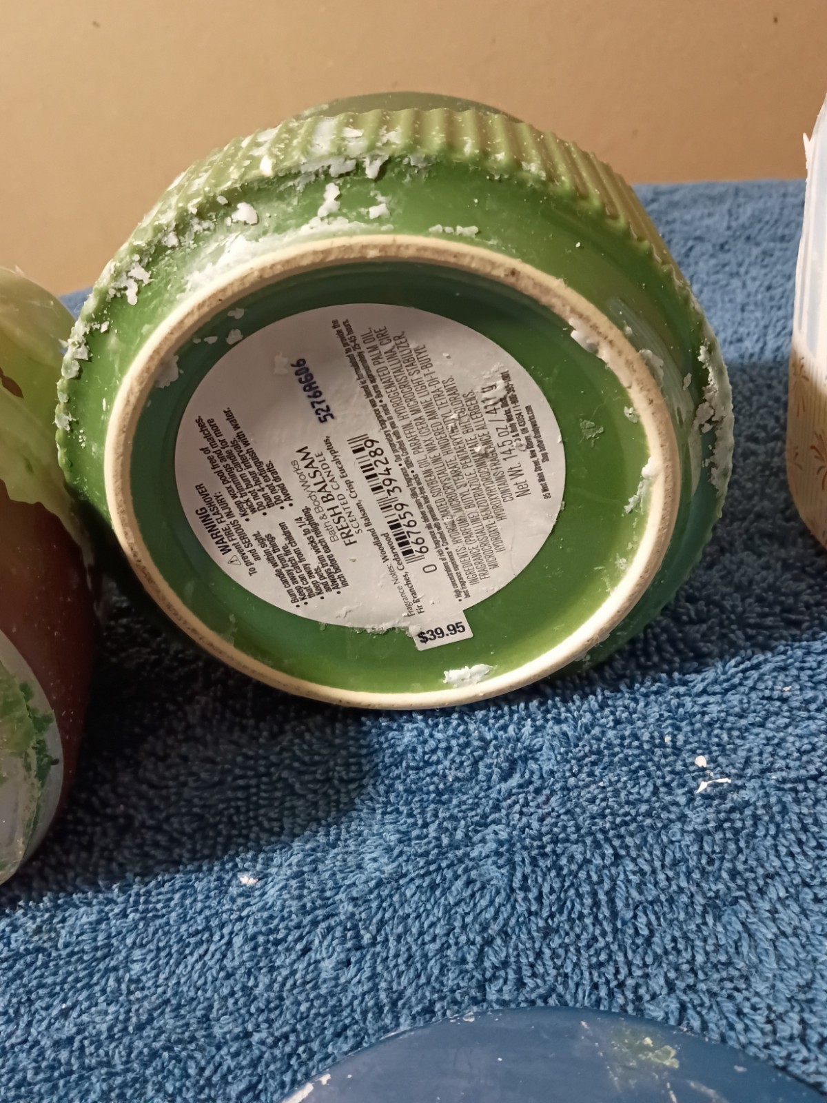 Bath & Body Works Three Broken Candles Brand New Wicks For Repurpose