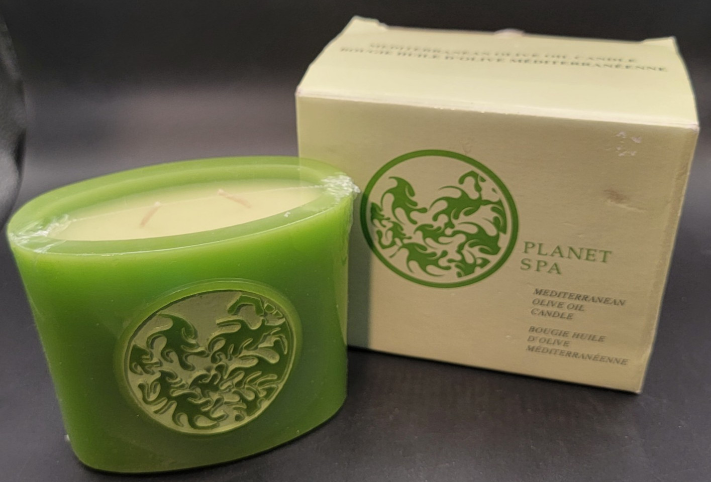 Avon Planet Spa Mediterranean Olive Oil Scented Candle