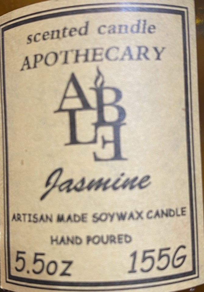 2-Pack NEW ALBE Apothecary Scented Candle 5.5oz – 155G – JASMINE & BERGAMOT