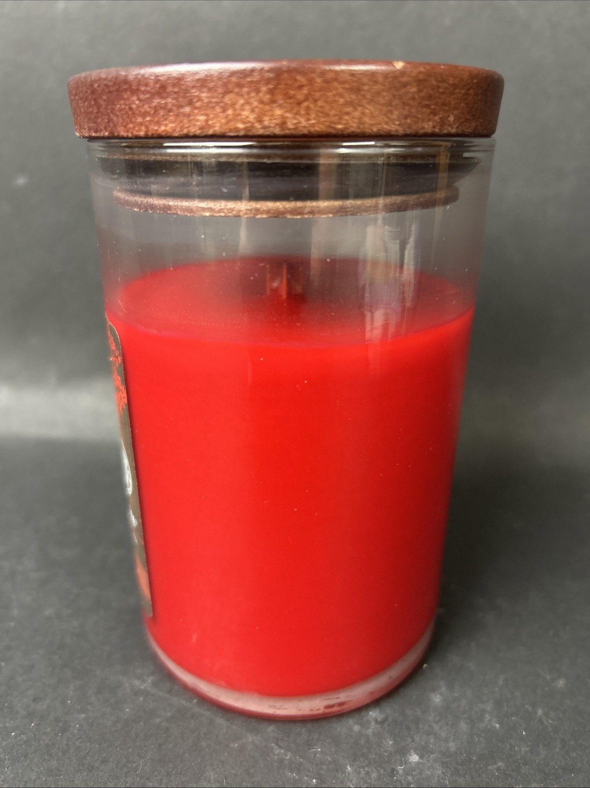 WoodWick Wood Essence Holiday Spice Scented Candle Pluswick Crackle Wood Wick