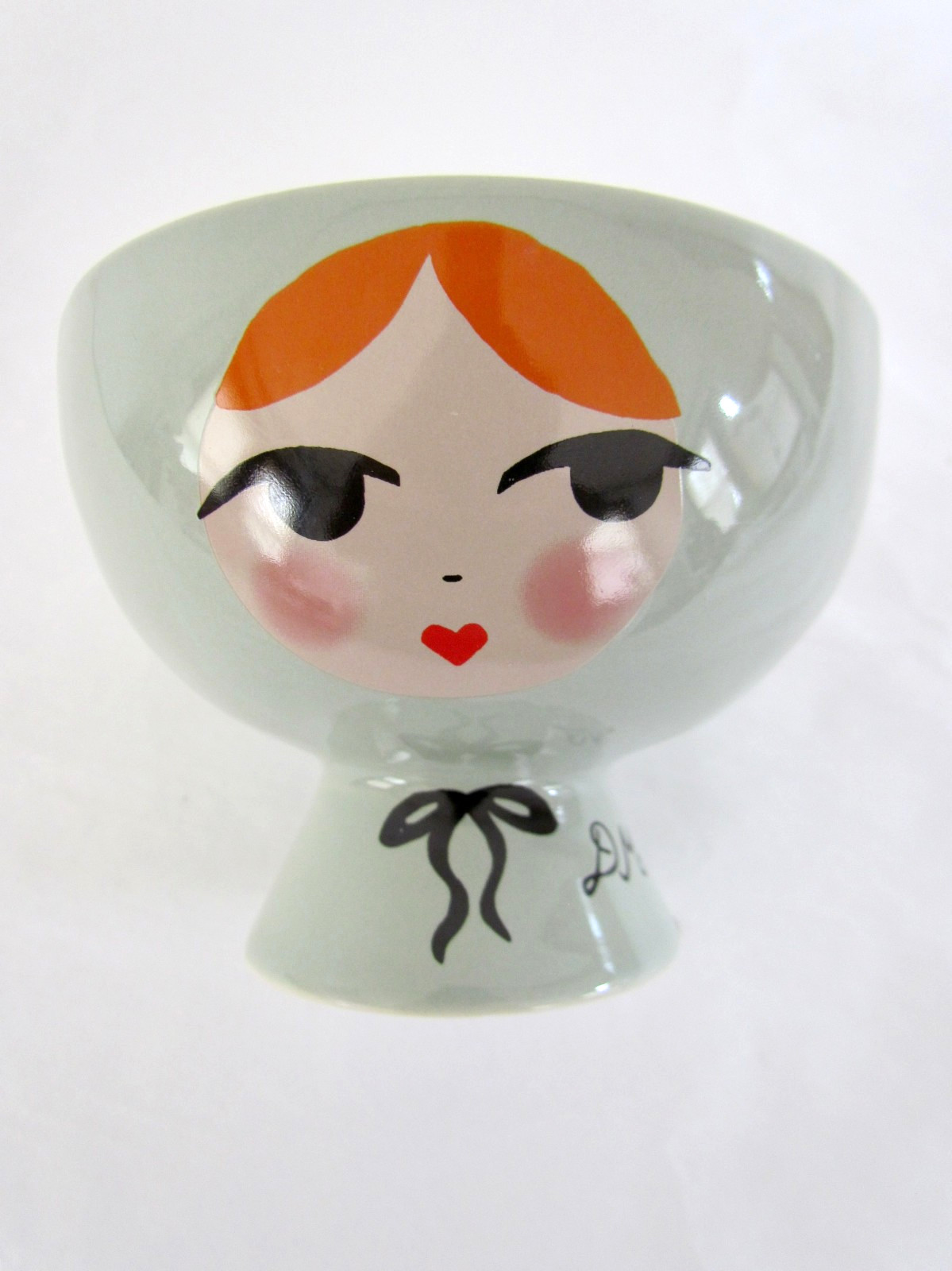 Anthropologie Damson Madder Candle Gourmand Earl Grey Ceramic Pedestal NEW