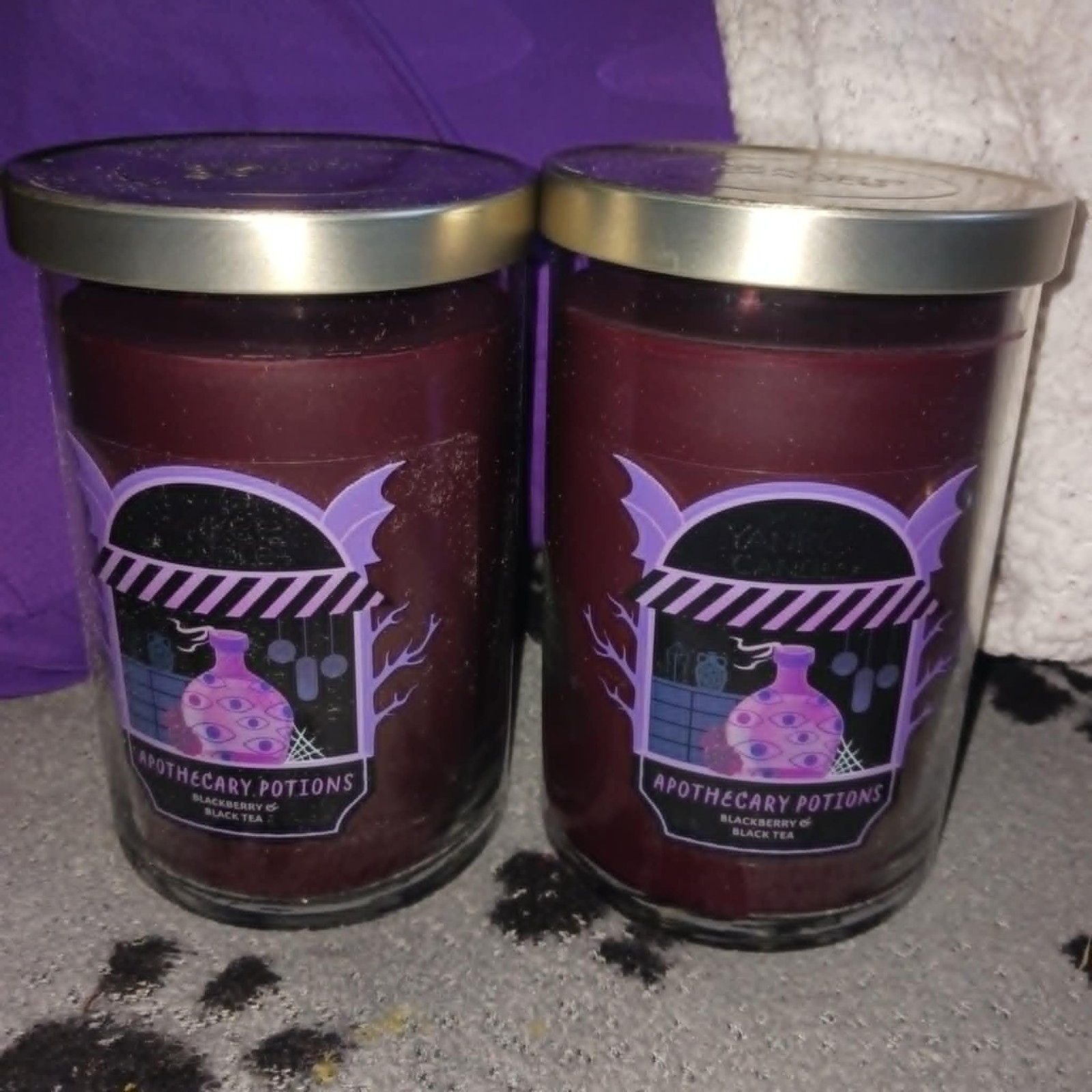 Yankee Candle Apothecary Potions Tumbler Candles 20 oz Lot of 2 Jars NEW