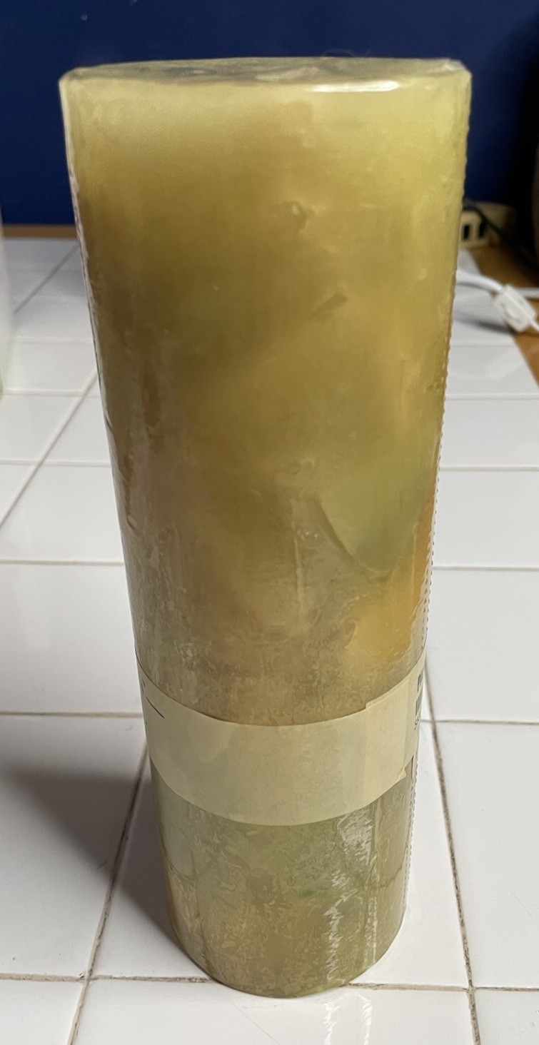 PIER 1 IMPORTS Multiples 9” tall Candle tuscan herb, clove, lemon basil NEW