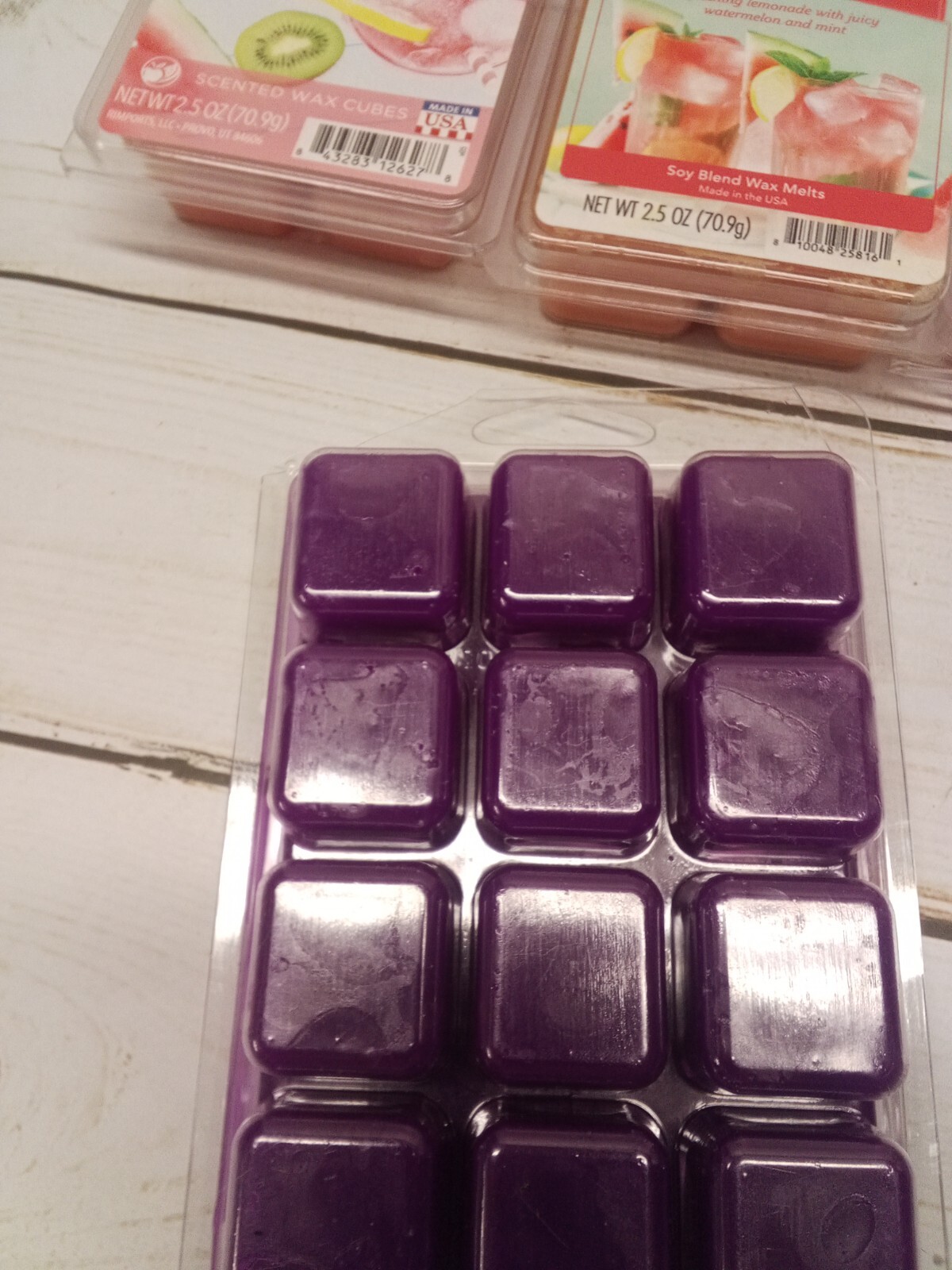 Lot of 6 Different Scented Candle Wax Melts a couple have been opened unused