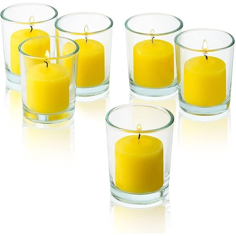 72 Citronella Candles Bulk Scented Citrus Long Burn Indoor Outdoor Use