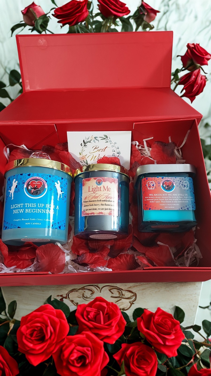 Candle,Luxury Couples Candles, Design For Love,intimacy & Connection.Romantic