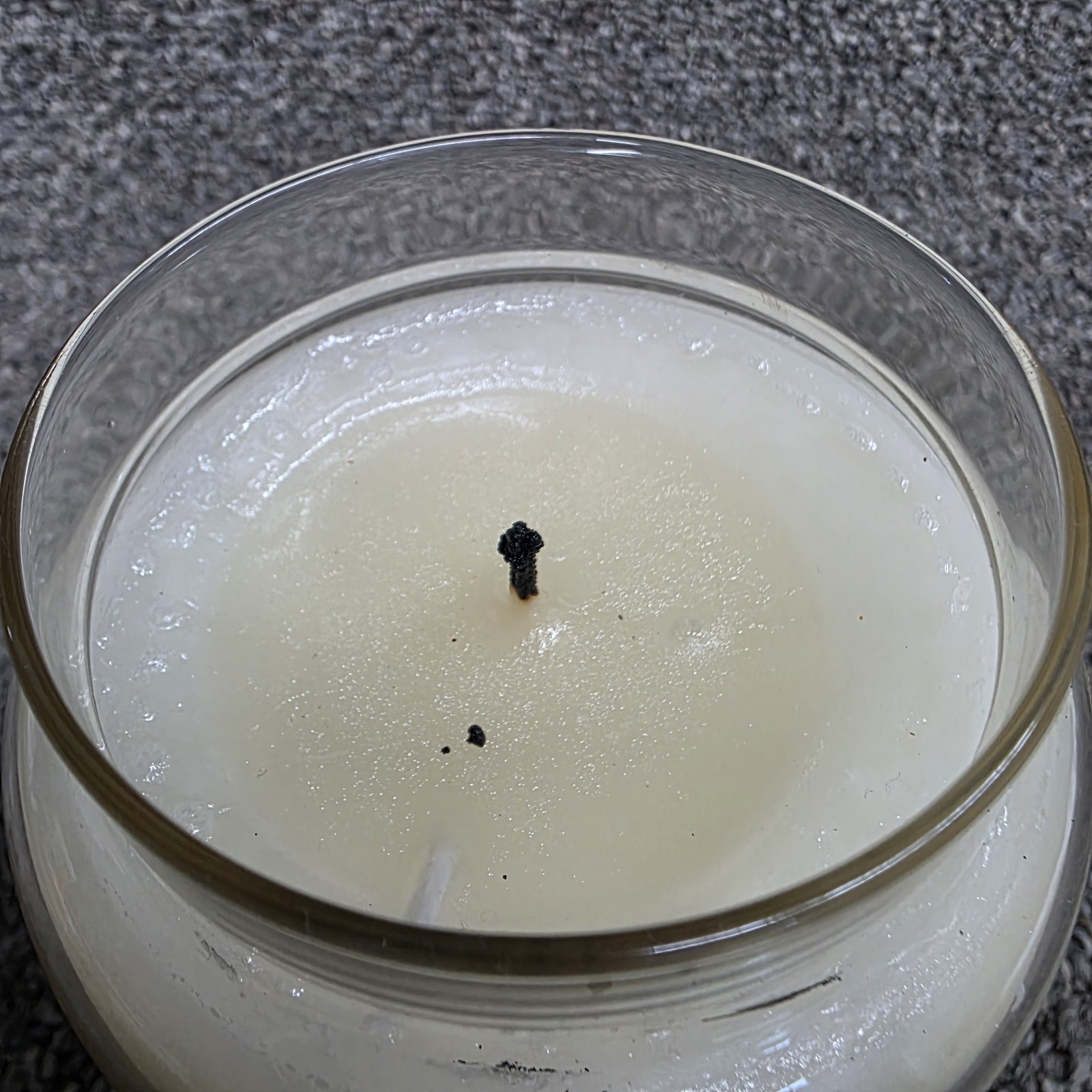 Yankee Candle Spiced White Cocoa 623g Large Rare Hard To Find ( Barely Used)