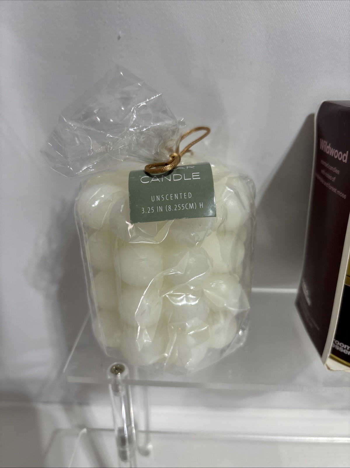 Lot of 4 Candles Room Essentials Wildwood Scented Woodsmoke Forest Moss & Pillar