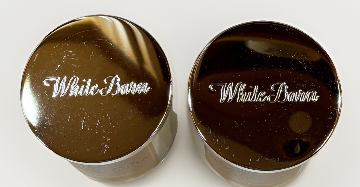 Bath & Body, White Barn Cinnamon Spiced Vanilla Candle Single Wick 8 Oz Lot Of 2