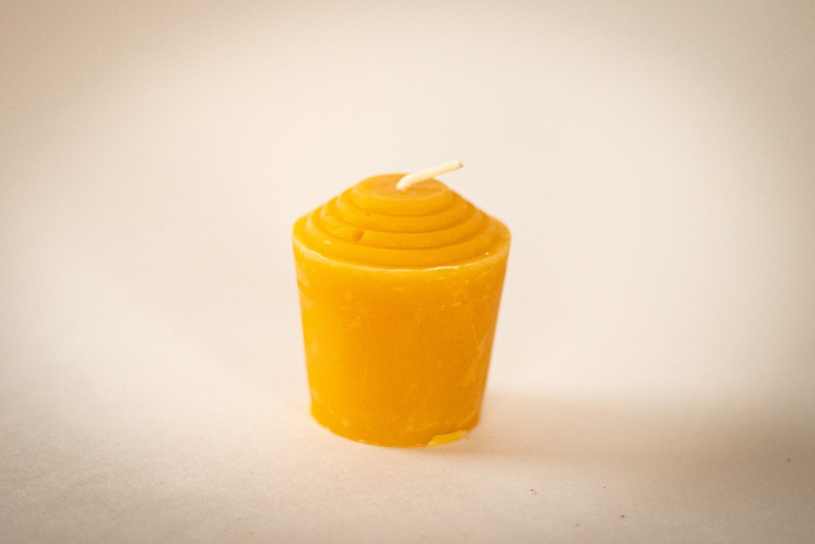100% Pure Beeswax Votive Candles, Unscented, 15 Hours Each, Packs of 12 or 24