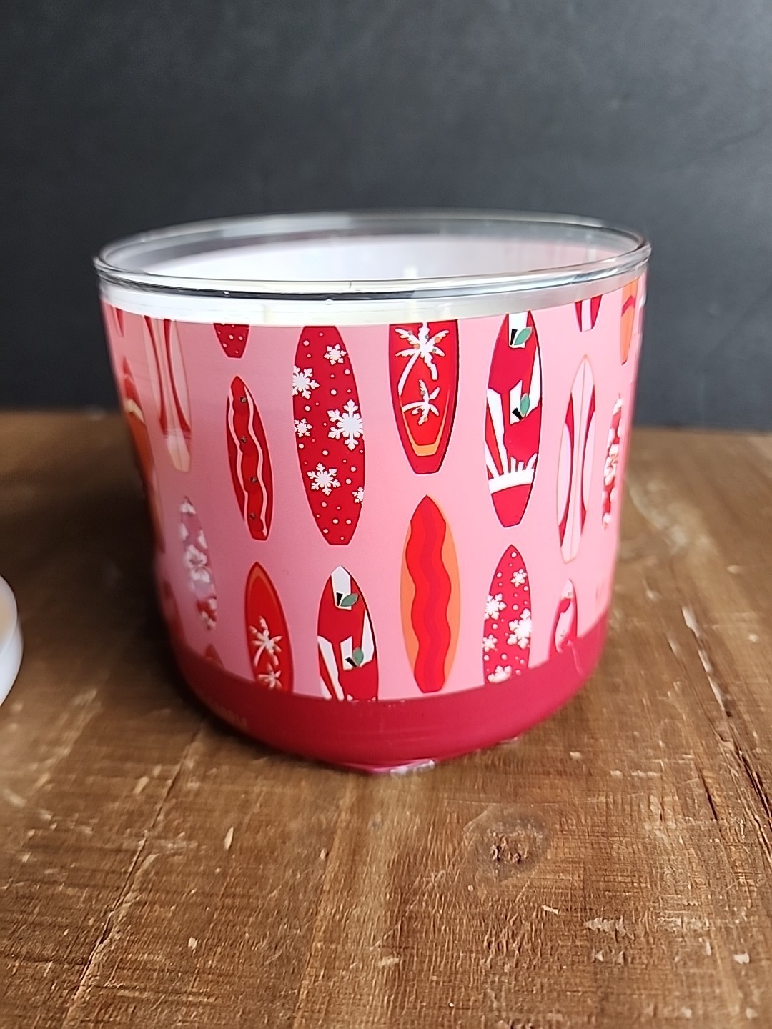 Bath & Body Works WINTER CANDY APPLE 🎅🍎 3 Wick SANDY CLAUS Candle 25-45 HRS