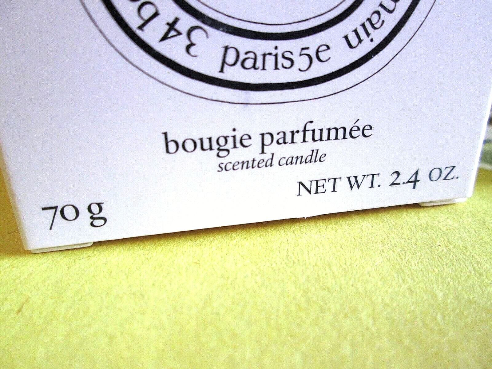 FIGUIER DIPTYQUE CANDLE NEW IN UNSEALED BOX TRAVEL 2.4 OZ 70 G FIG