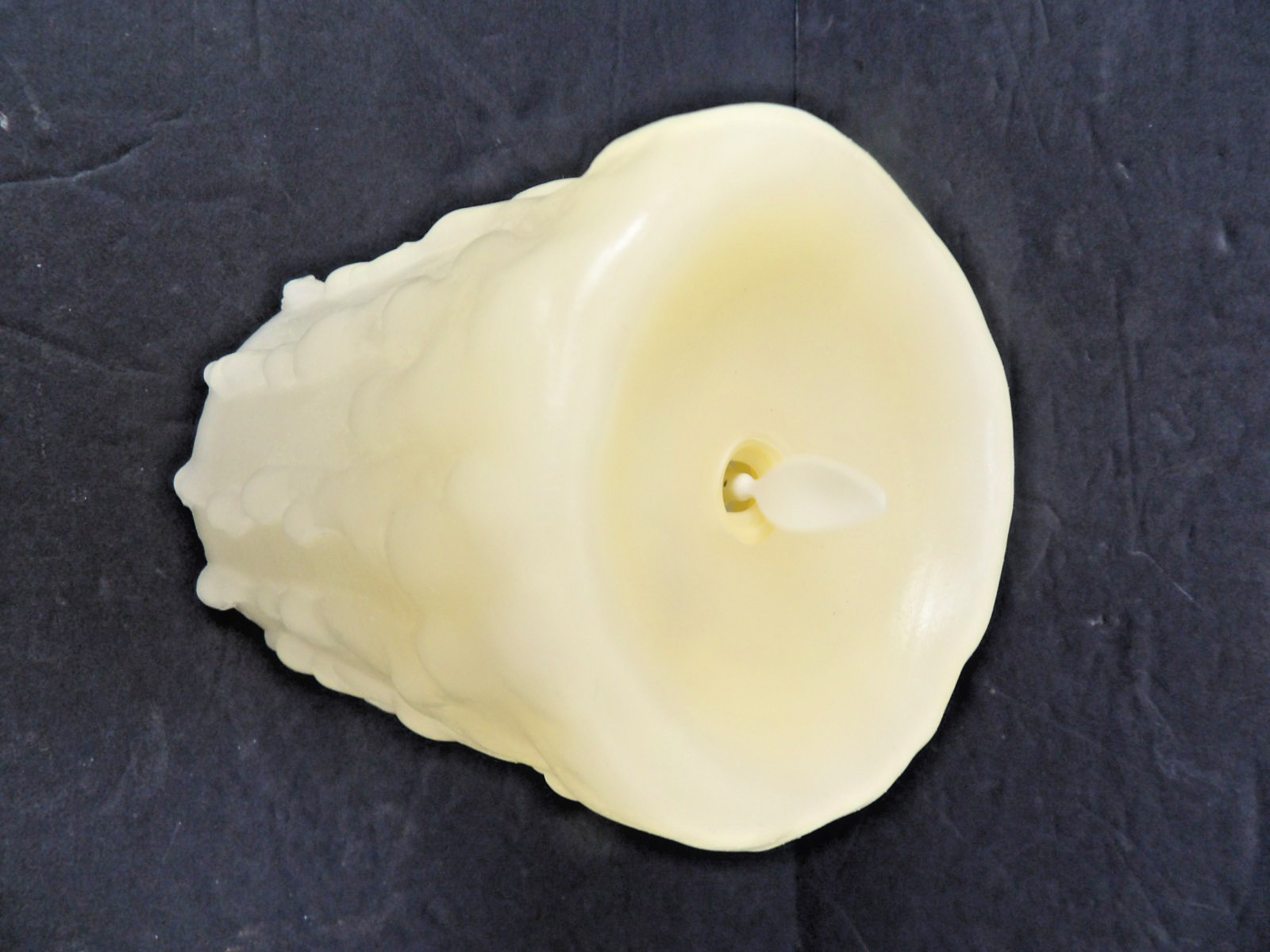 Luminara Ivory Heavy Drip Wax Flameless Pillar Candle 5″ x 4″ w/ Remote
