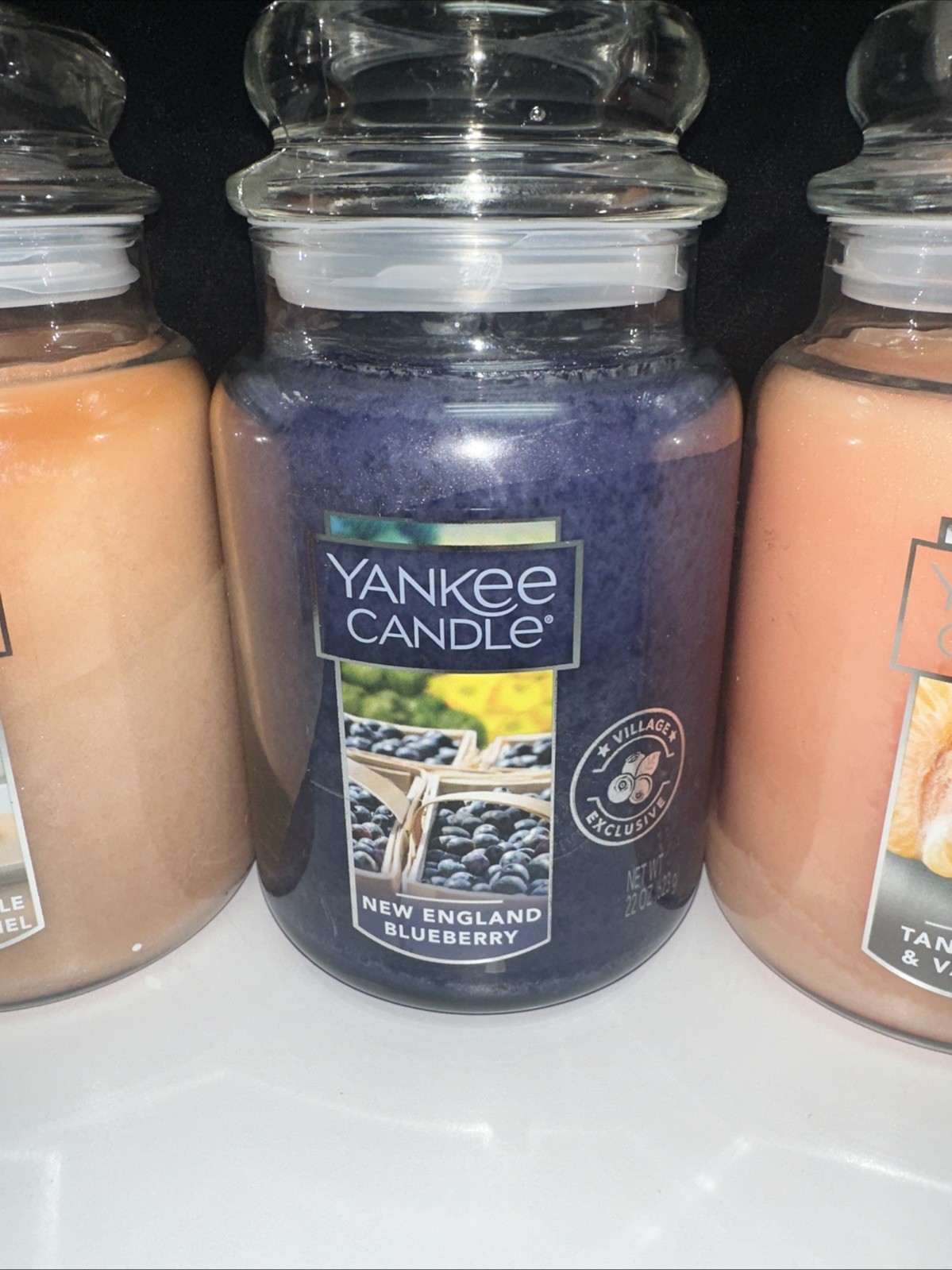 YOU PICK 2-NEW-Yankee Candles Large Jar 22oz-BAYBERRY,BLUEBERRY,PUMPKIN, MORE!