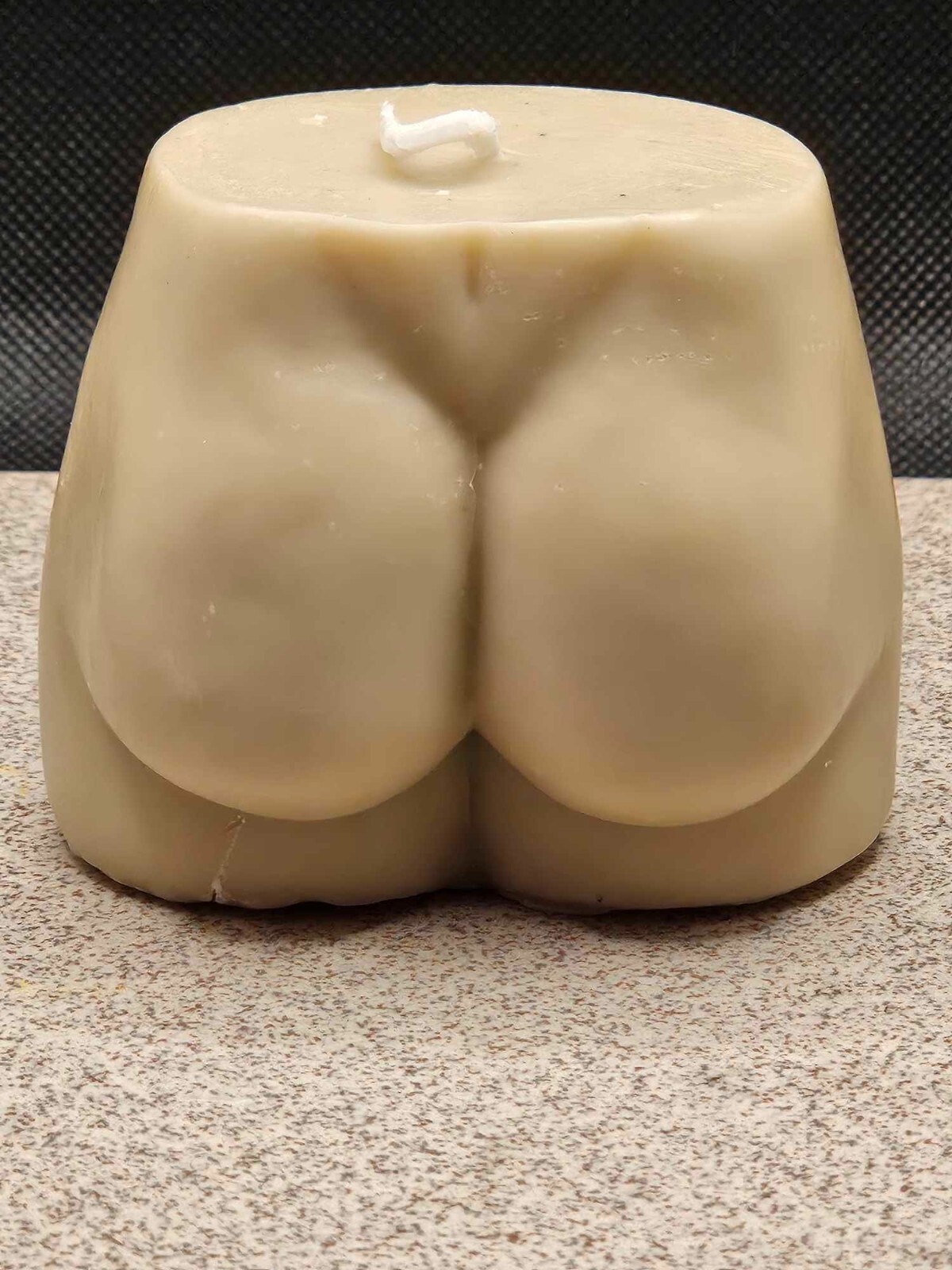 Nude Man Bottom Torso Candle Size 2.5 in X 3 in