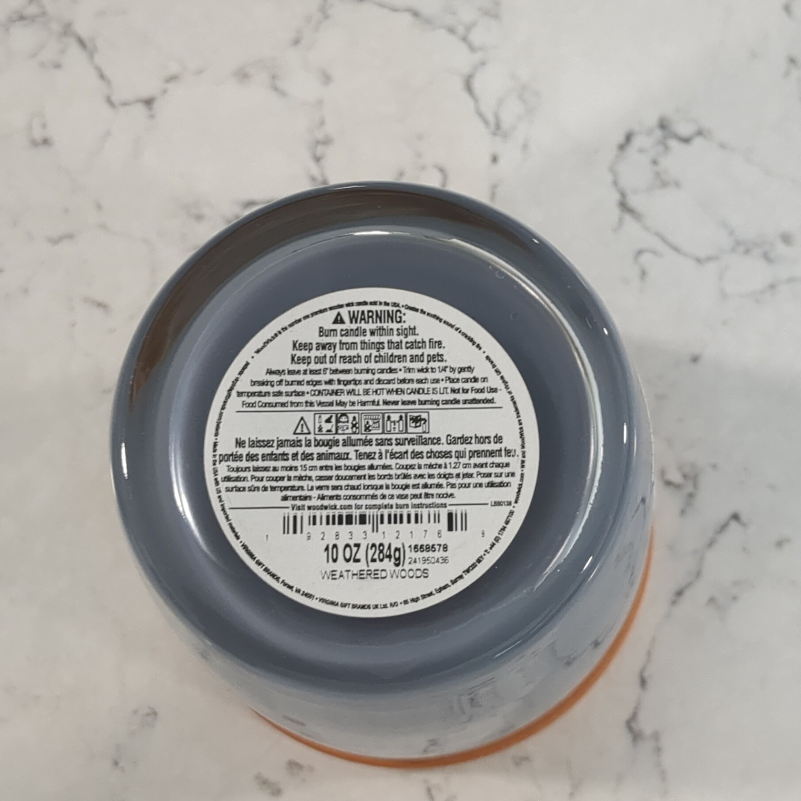 4 PACK Aromascape & WoodWick Candles 3 Weathered Wood & 1 Seasalt + Vanilla NEW