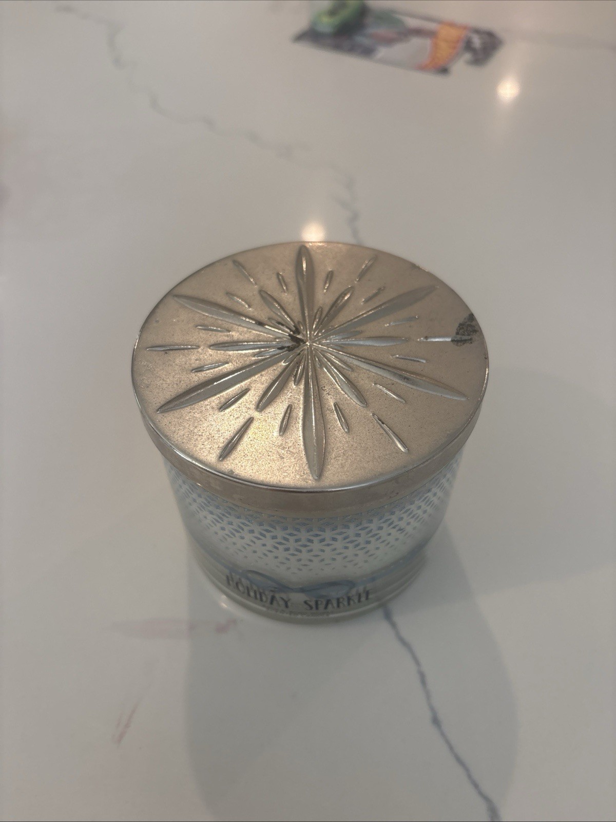 Bath & Body Works Holiday Sparkle Home Fragrance 3 Wick Candle 14.5 oz New