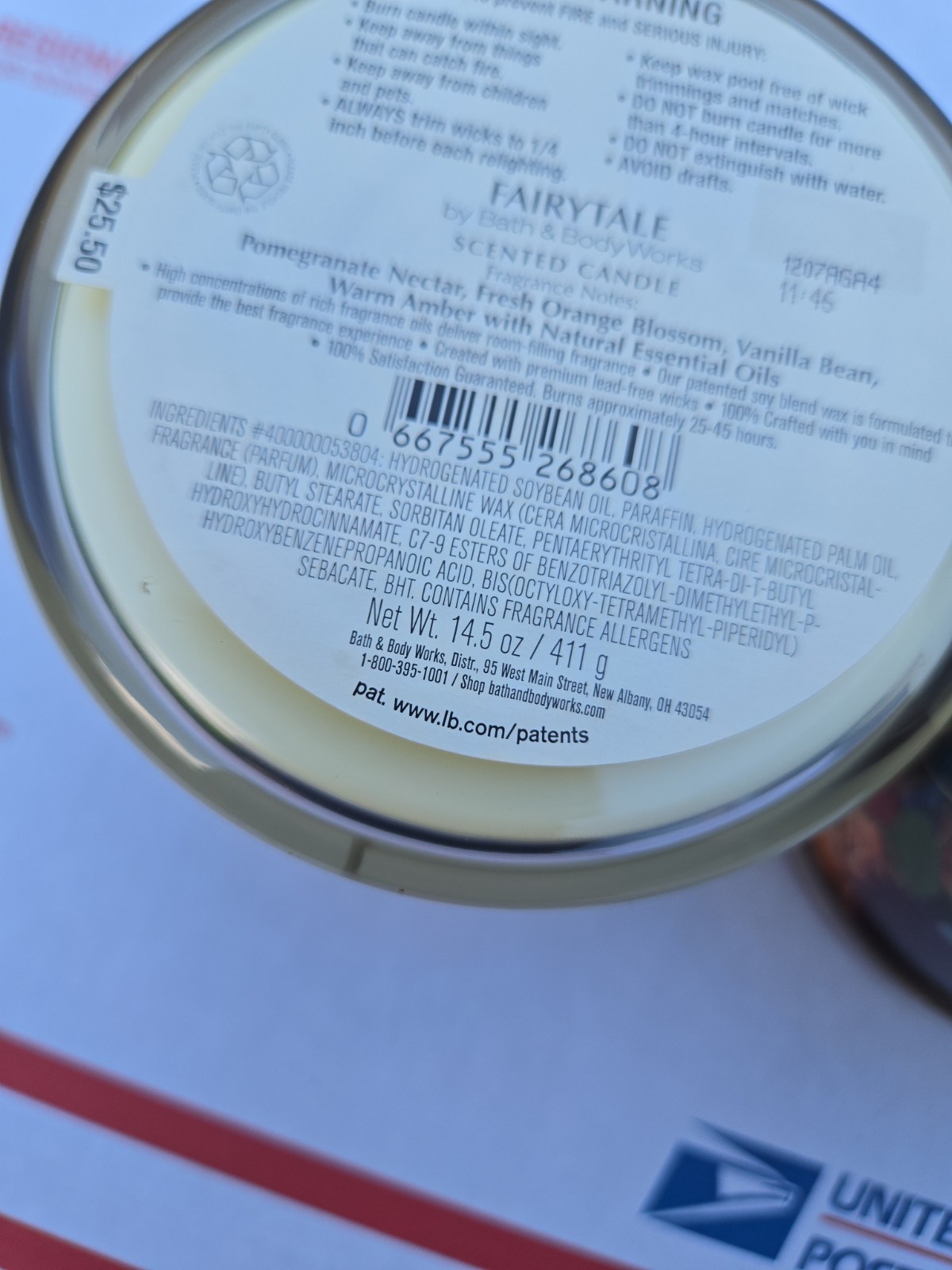 Lot Of 2-Bath & Body Works Fairytale Large 3-Wick 14.5 oz Candle New