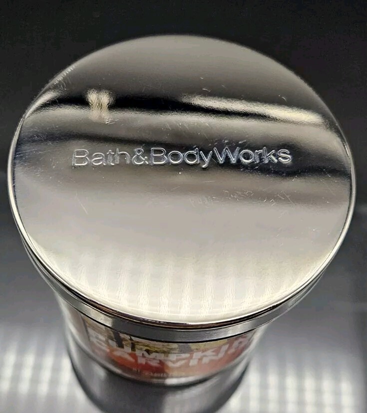 Bath & Body Works Pumpking Carving Slatkin Scented Candle 4 oz
