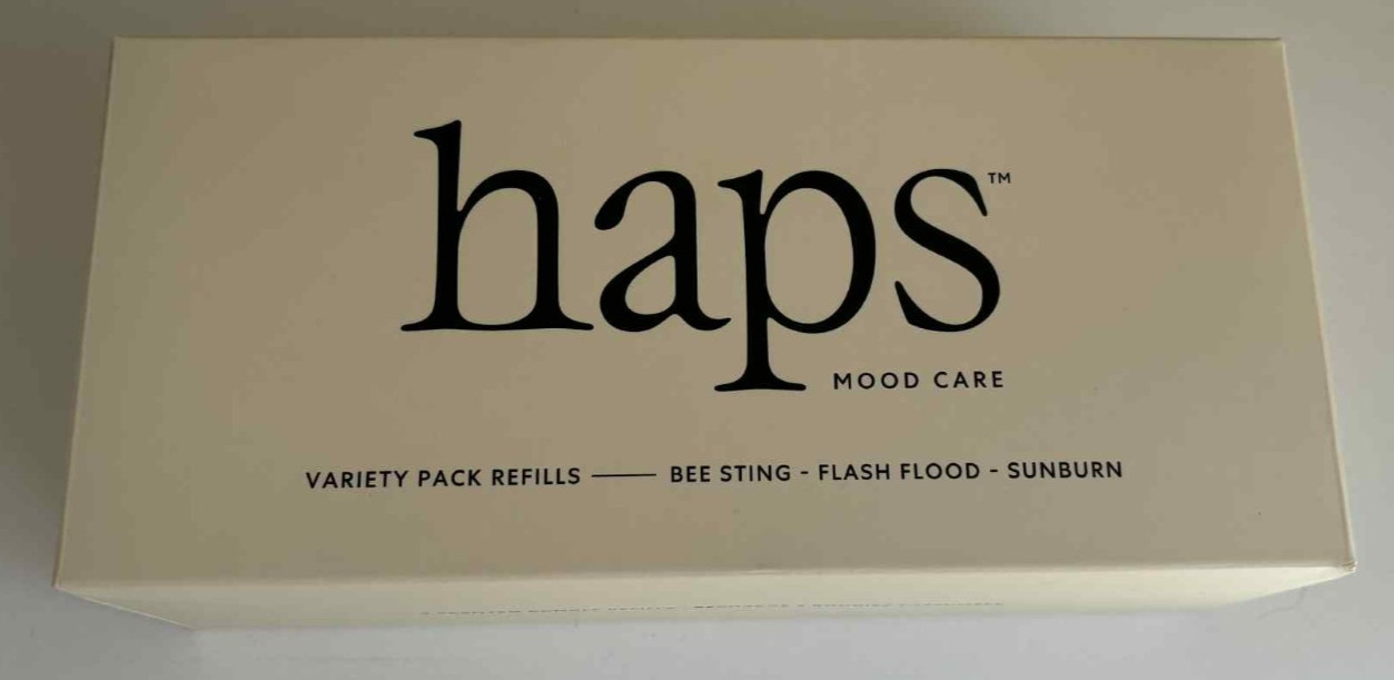 Haps Mood Care Candle Variety Pack Refills Bee Sting Flash Flood Sunburn 3pc Set