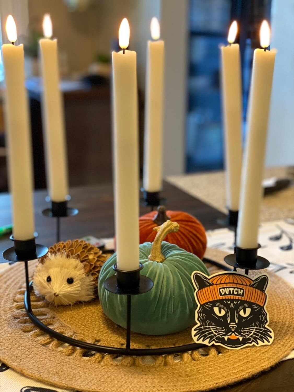 6X Flameless Taper Candles Light Flickering Battery Operated with Remote Timer