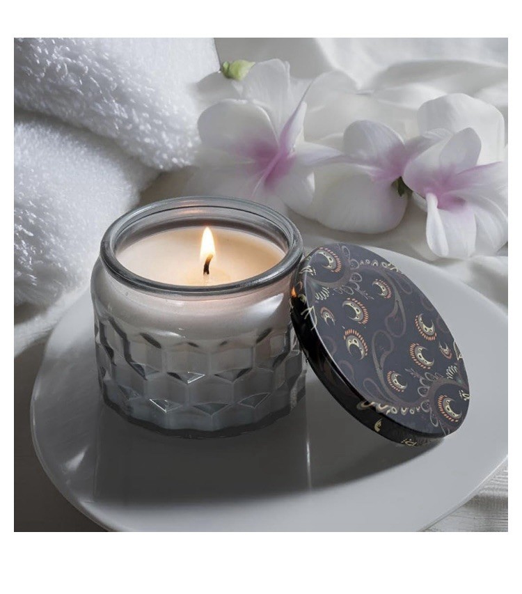 Jasmine Luxury Scented Soy Jar Candle 28 Hours 4.2oz