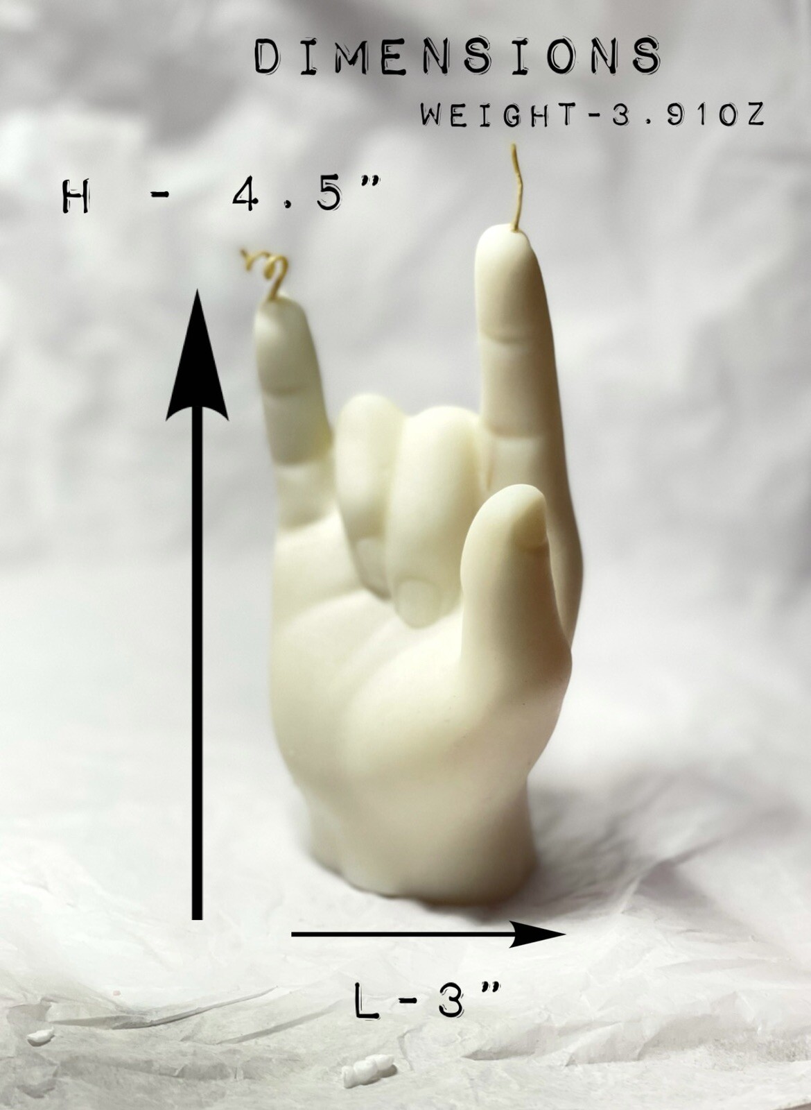 Hand Gesture Candle, Soy Wax, Hand-poured Candle, Valentine’s Gift, Funny, Decor