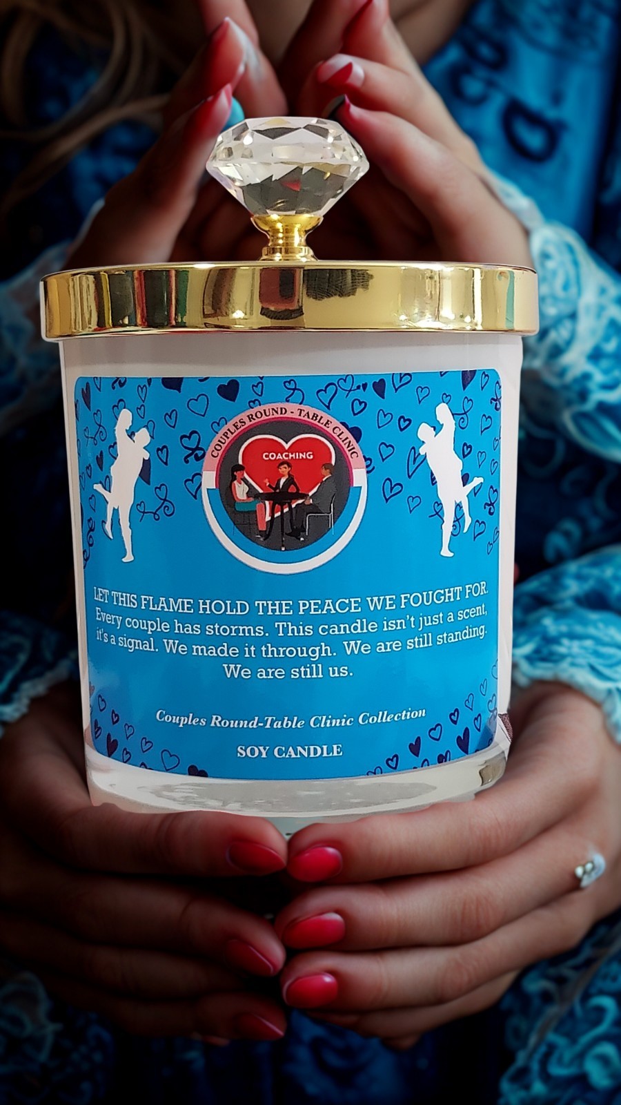 Candle,Luxury Couples Candles, Design For Love,intimacy & Connection.Romantic