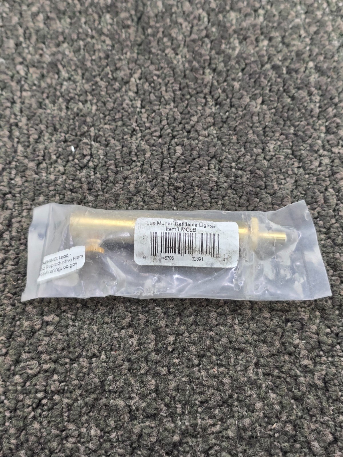 Lux Mundi LMCLB Brass Refillable Church Candle Lighter 4-1/4 inch Length