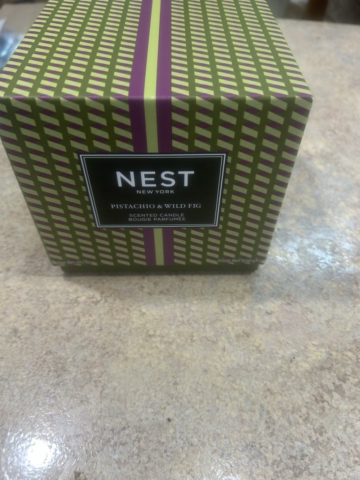NEST New York Pistachio & Wild Fig Scented Candle 21.1 oz 3 Wicks