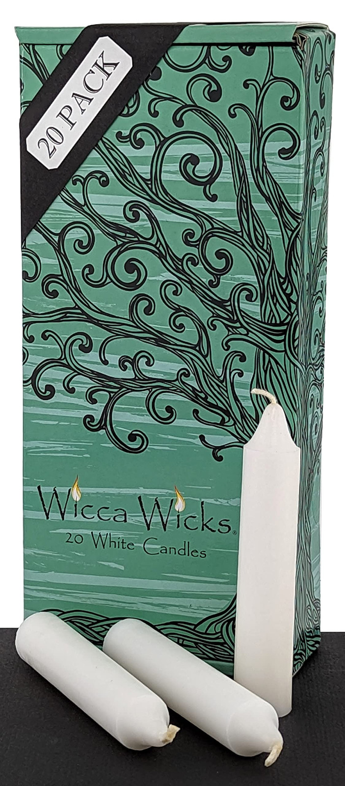 – 20 White Candles | 4 inches Tall & 3/4 inch Diameter | Witchcraft Supplies …