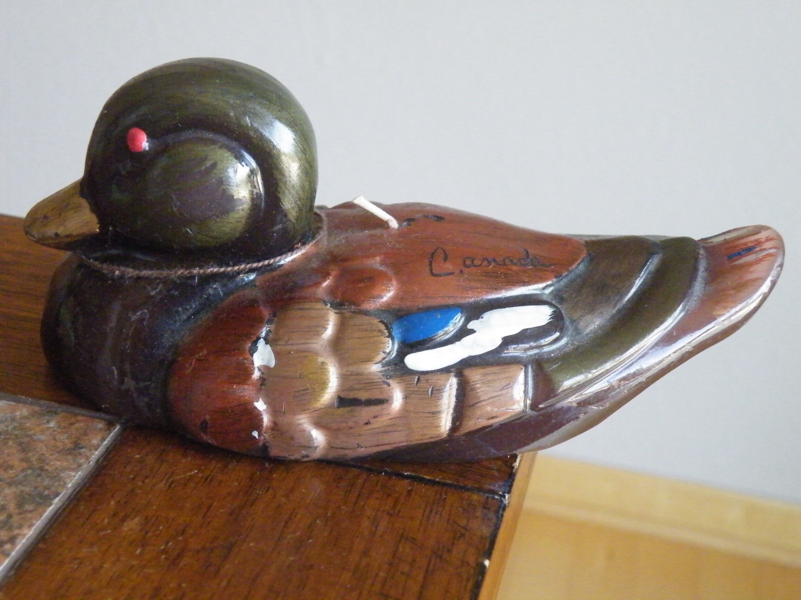 DUCK CANDLE by Maxie of Canada 6″ Long