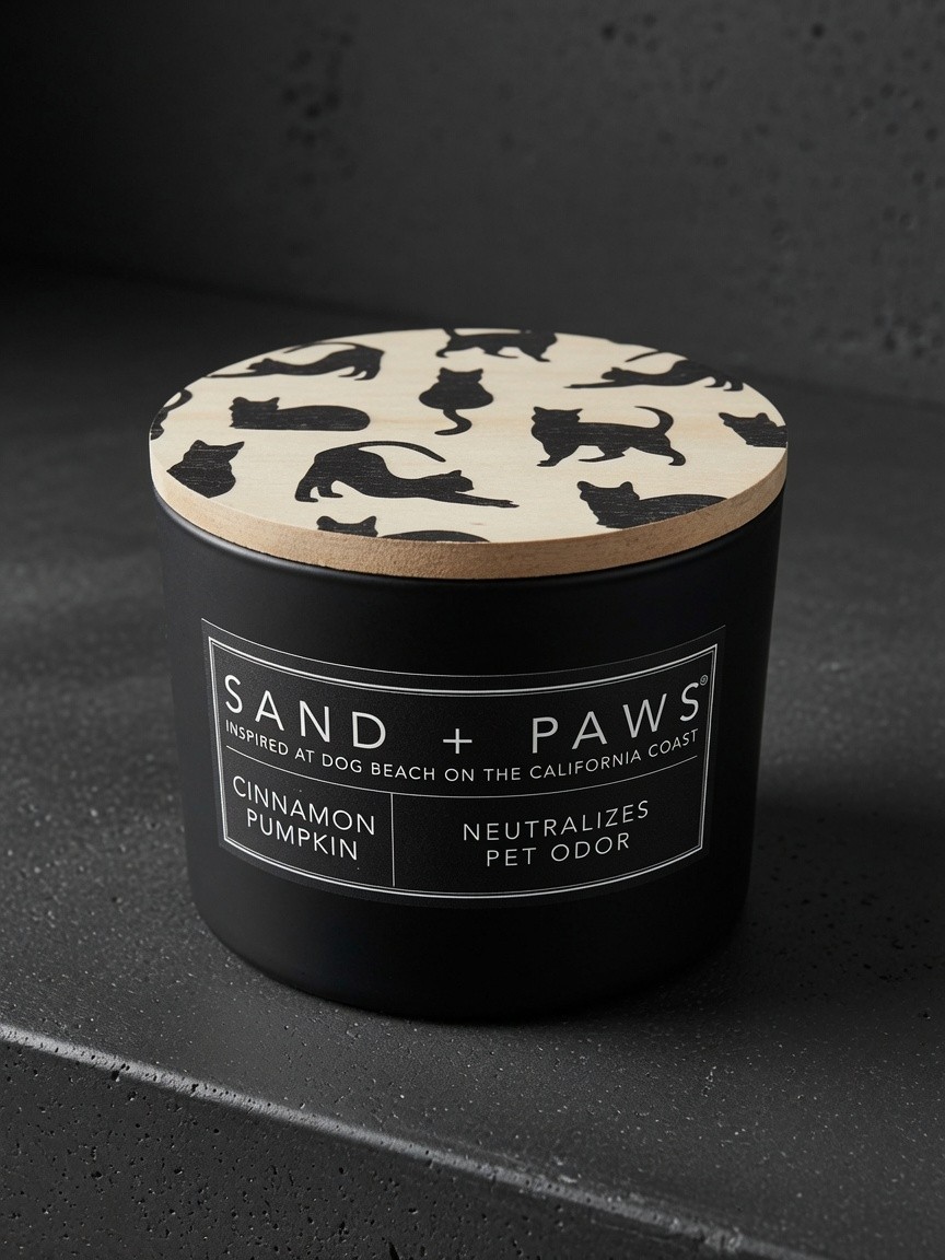 Fall Candles! SAND + FOG / PAWS Candle – CHOOSE Autumn Summerween – 12 oz – NEW