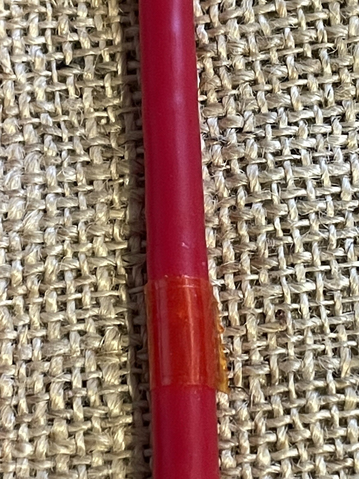 Vtg Emkay Muench Kreuzer Slender Taper 15.5” Candles RED Box of 8 ~2 Taped