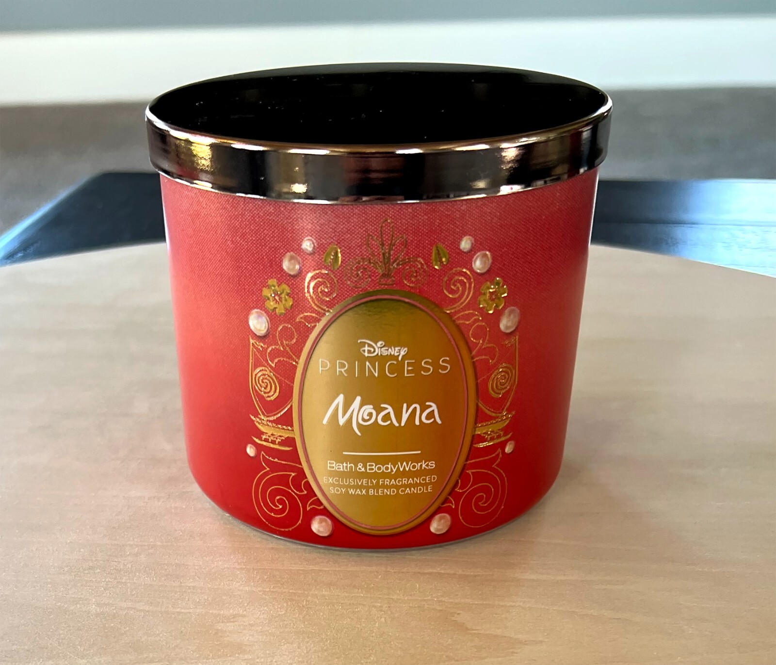 Bath & Body Works Disney Princess MOANA Candle 3-Wick Limited Edition – NEW!!!