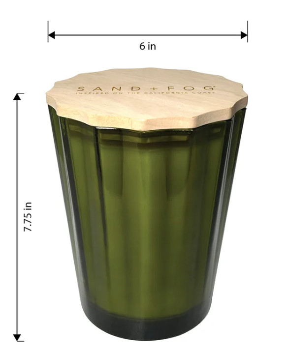 Sand + Fog 57 Oz Frazier Fir Scented Soy Wax Blend Candle