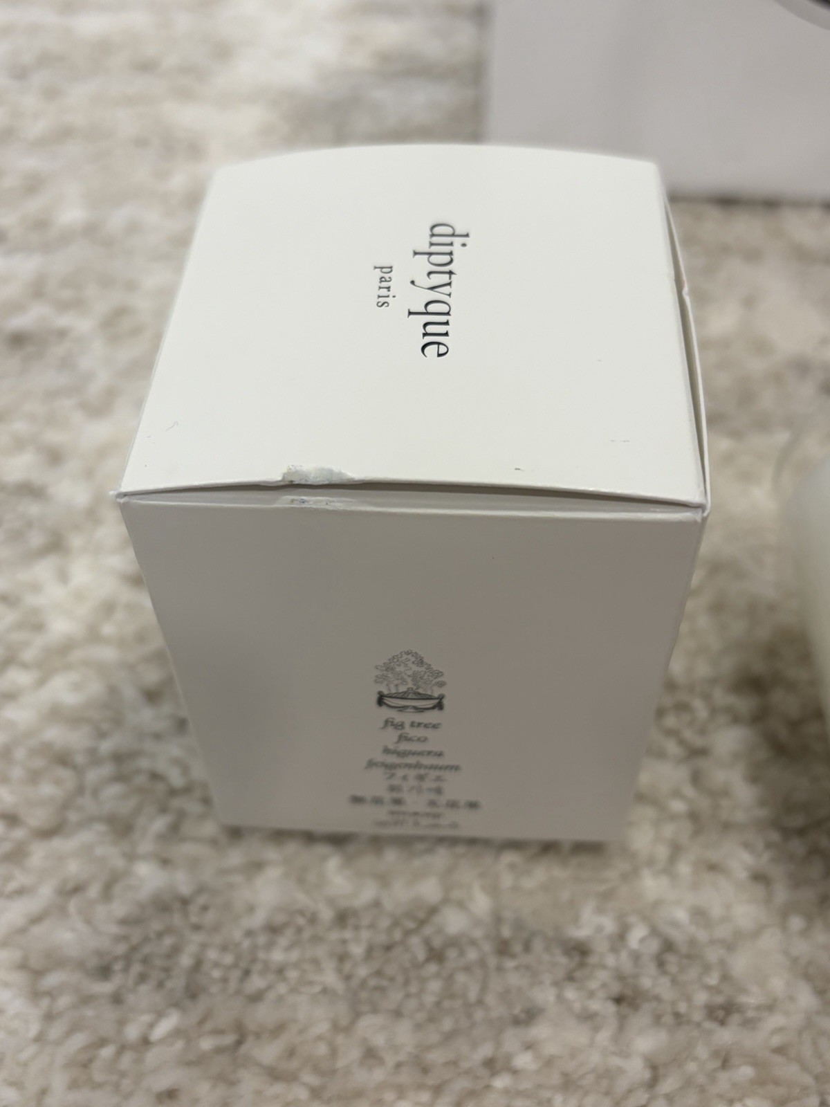 Diptyque Figuier Fig Tree Candle Small Candle 2.4 oz 70g Bag Packaging