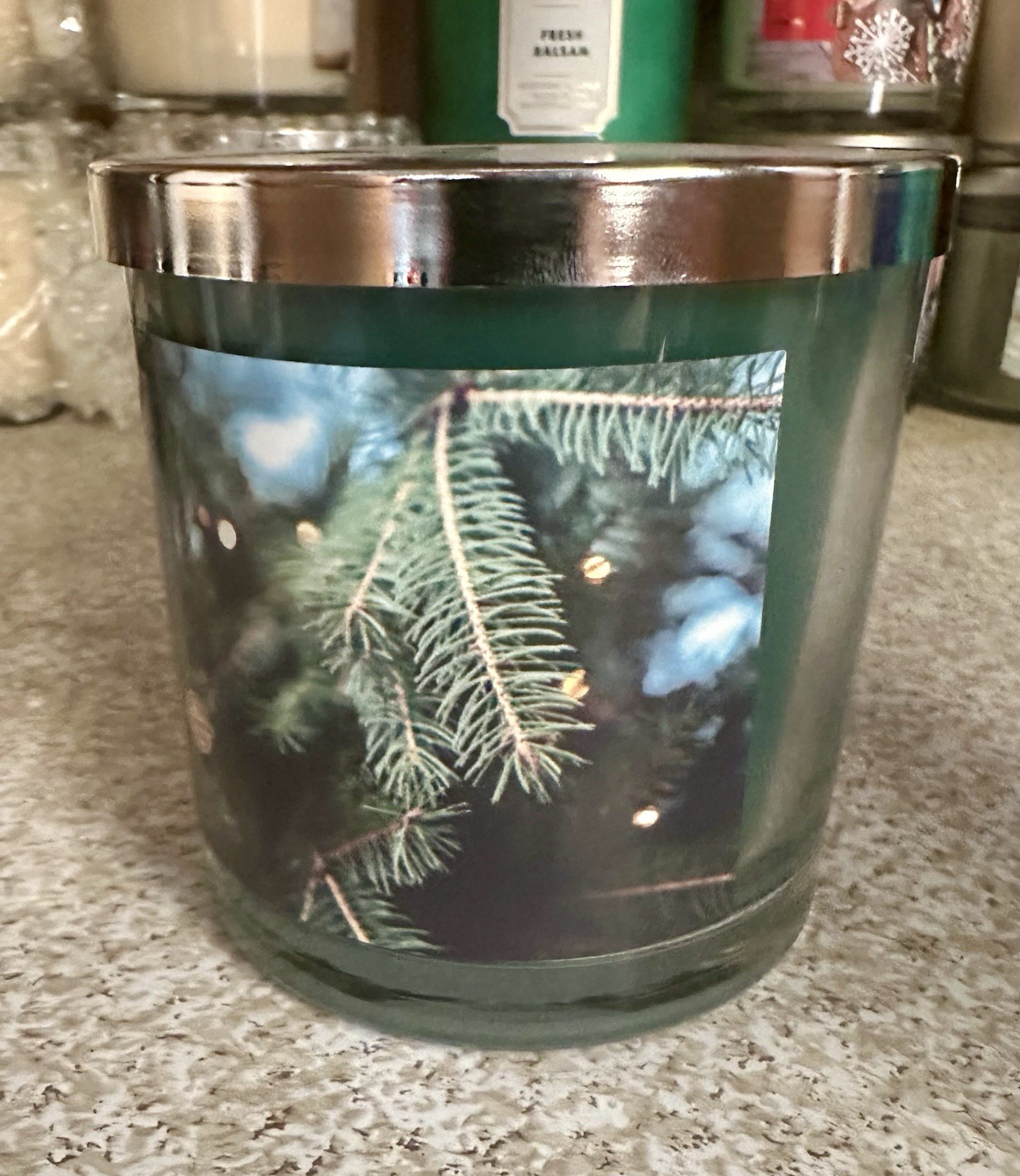 Sonoma Holiday Memories Christmas Holiday Winter Pine 3 Wick Candle 14 OZ New