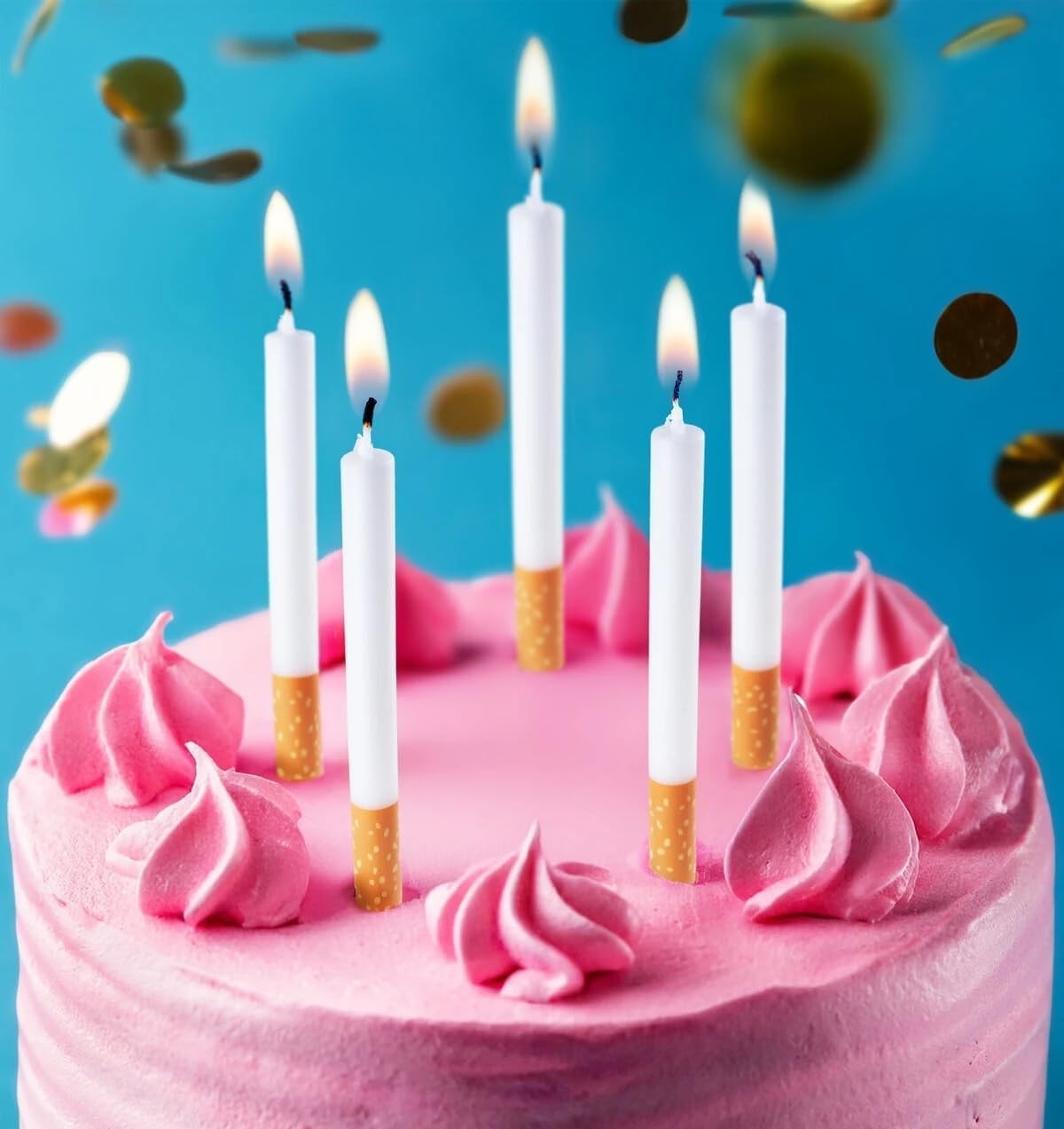 Cigarette Birthday Candles 18-Pack