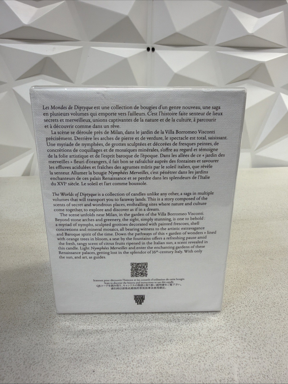 Diptyque NYMPHEES MERVEILLES CANDLE 270g Refillable SEALED NEW 100%Authentic