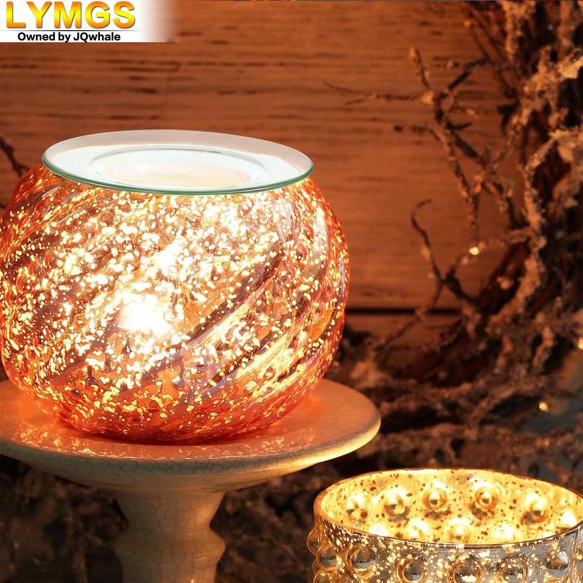 4.5″ Replacement Oil Warmer Dish, 115mm Wax Melt Warmer Liner Round Glass