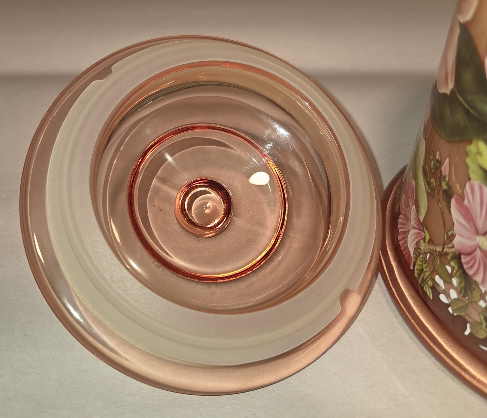 M&SENSE Peony Candle Jar Botanical Decorative Home Scented Organic Soy 12.7oz