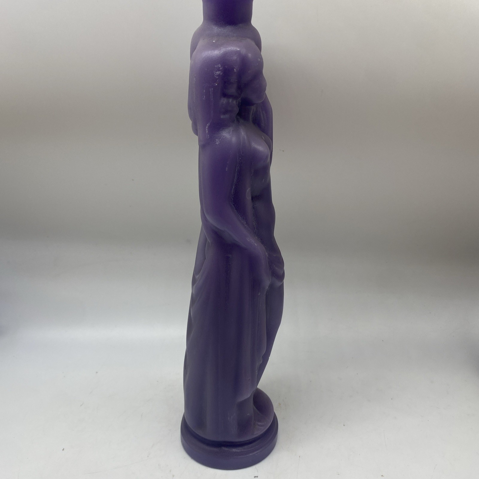 Art Deco Style Nude Woman Candle Lavender