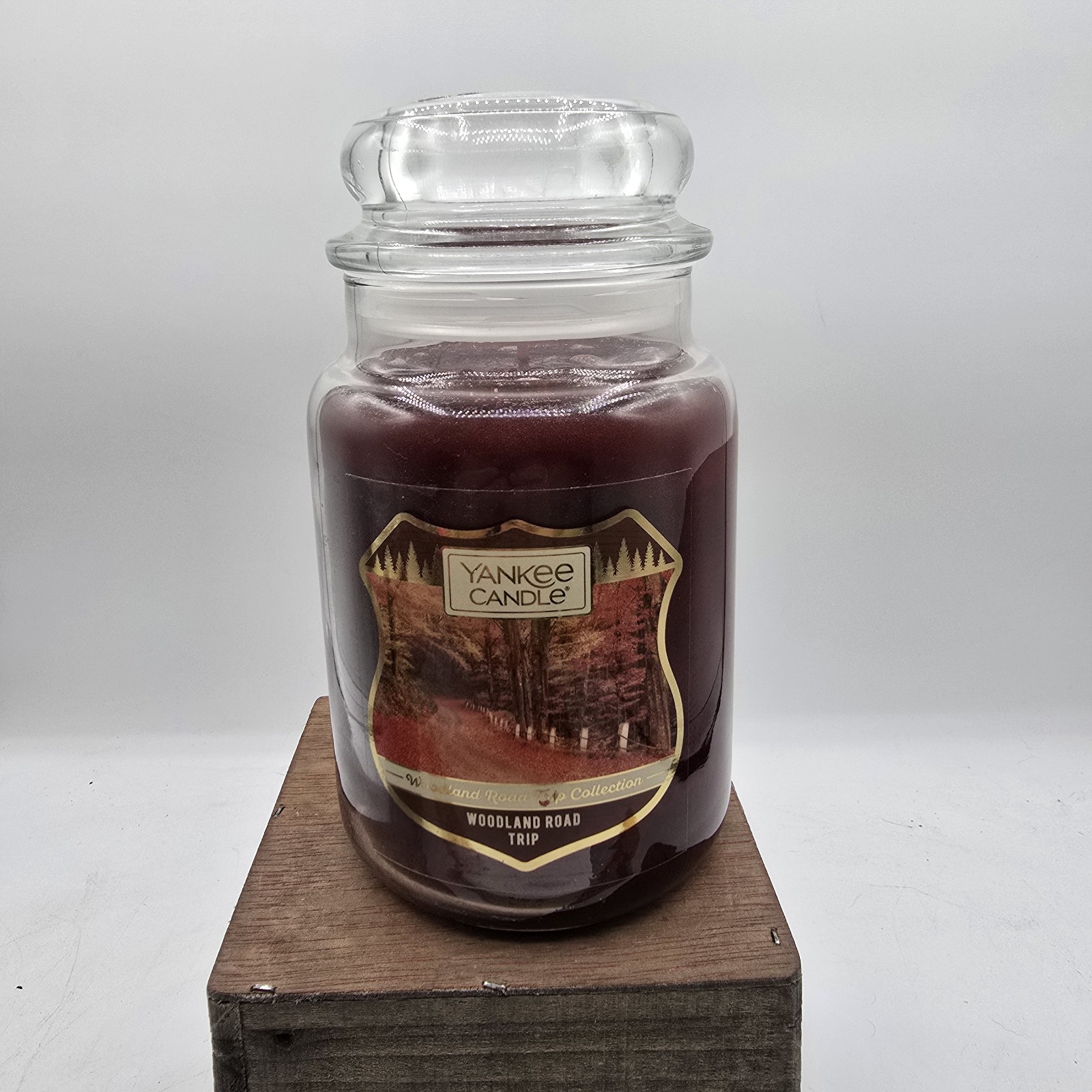 Yankee Candle “Woodland Road Trip” Large Jar 22 OZ NEW RARE