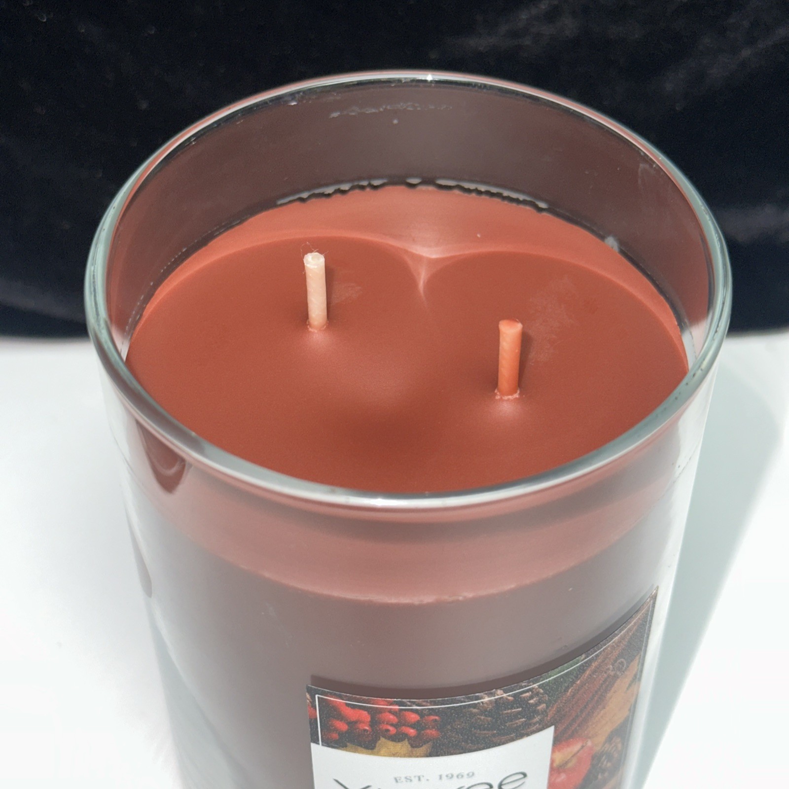 LOT OF 2-NEW-Yankee Candle AUTUMN WREATH Large 20oz- 2 WICK–NEW!
