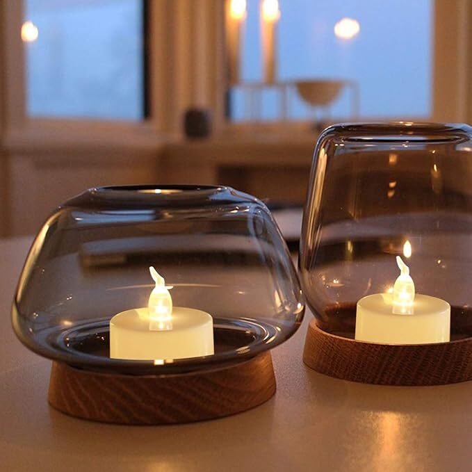 Flameless LED Tealight Candles Votive Candle Battery Operated Fake Tea Lights